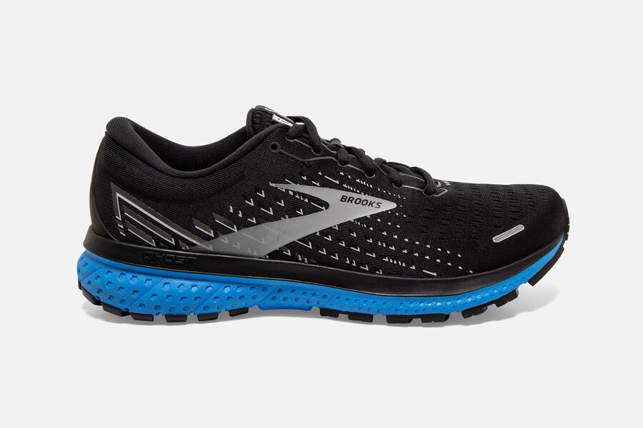 Brooks Ghost 13 Road Loopschoenen Heren - Zwart/Grijs/Blauw - 953470NZT